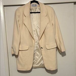 Women's Elegant Cream Jacket